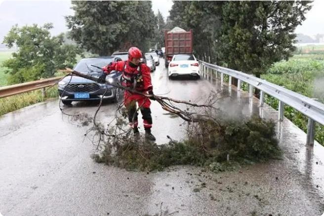 麒麟?yún)^(qū)遭暴雨突襲|部分道路積水嚴(yán)重，消防緊急排澇解憂